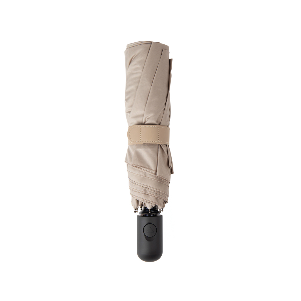 VINGA Baltimore AWARE™ RPET 21“ Regenschirm, greige