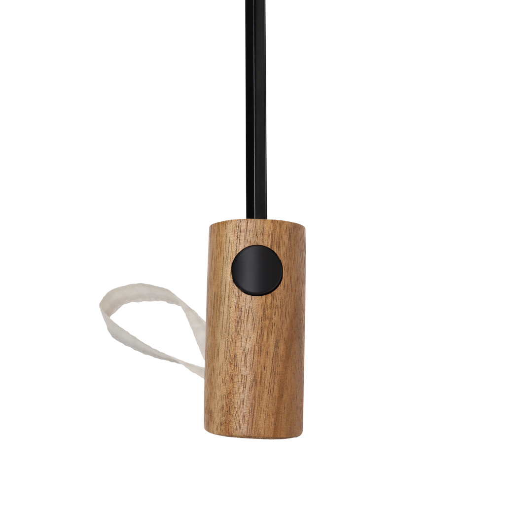 Kaycey 21“ Auto-Open Mini-Regenschirm aus AWARE™ rPET, beige