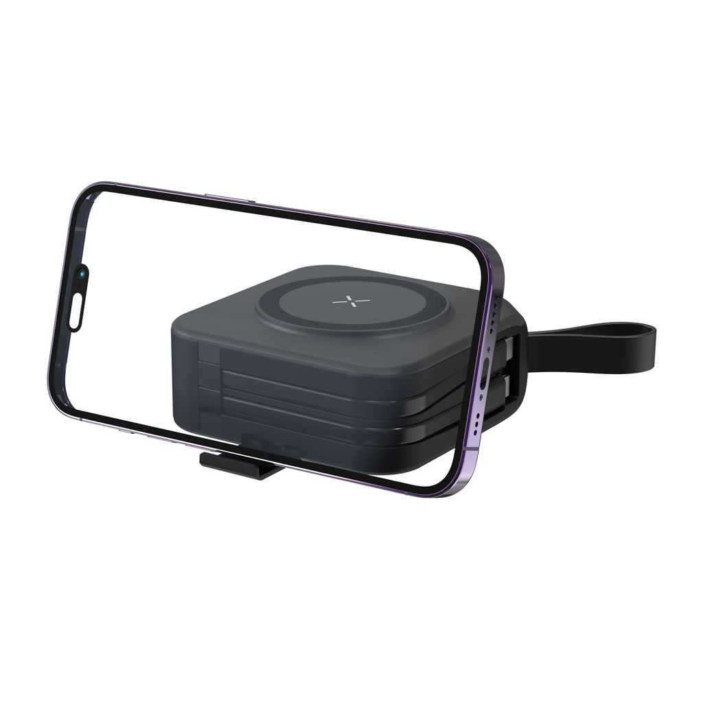 Urban Vitamin Saratoga 5-in-1 universal Charger, schwarz