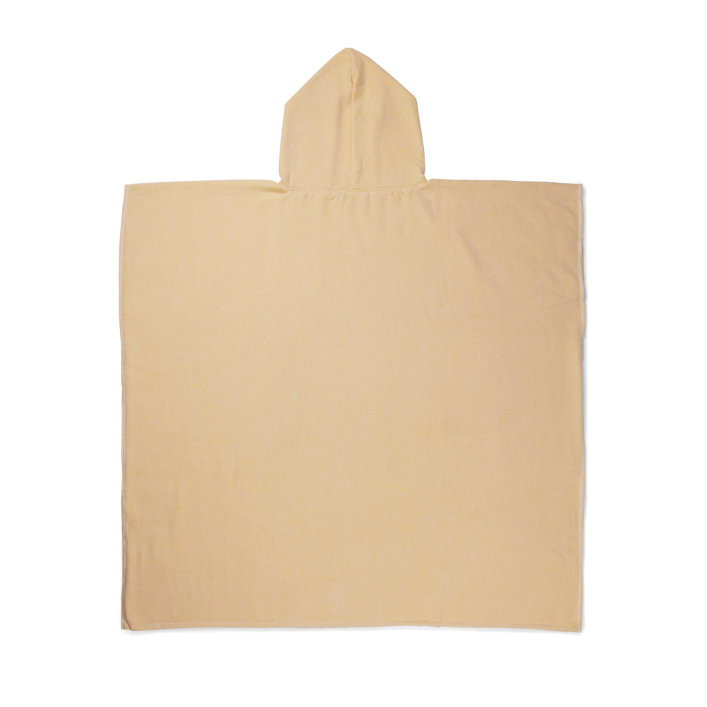 VINGA Tolo Hamam Frottee Strandponcho, gelb