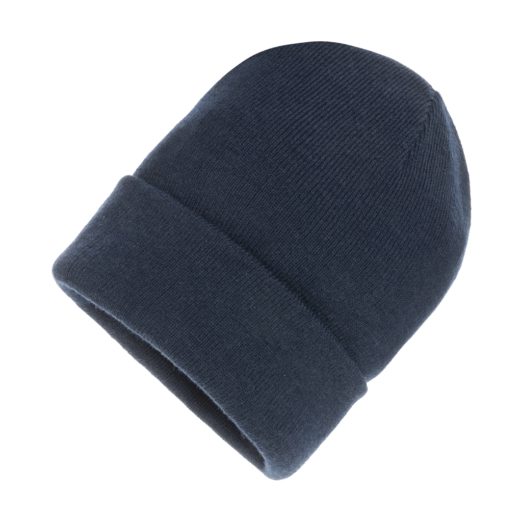 Impact Polylana® Beanie mit AWARE™ Tracer, navy blau