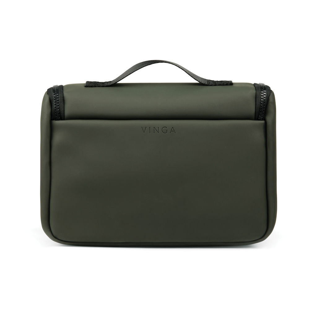 VINGA Baltimore Reise-Kosmetiktasche, grün