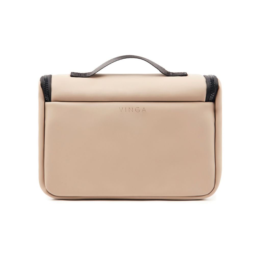 VINGA Baltimore Reise-Kosmetiktasche, greige