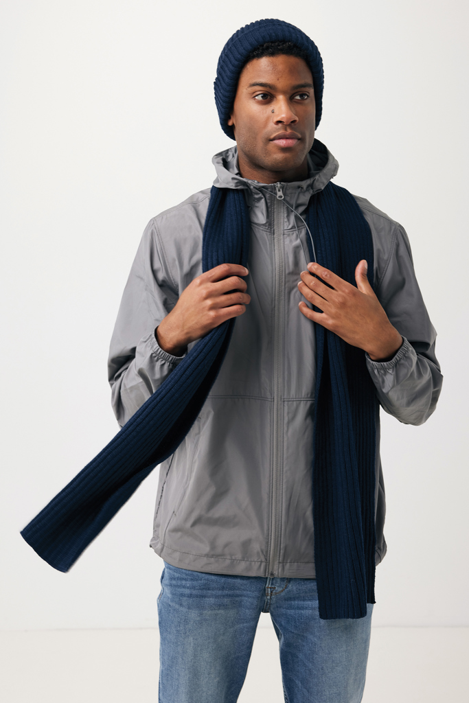 Impact AWARE™ Polylana® doppelt gestrickte Mütze, navy blau