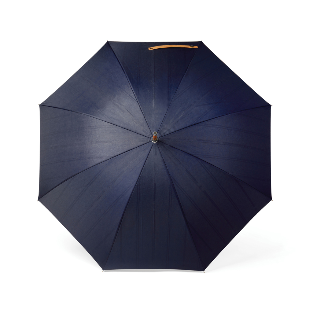 VINGA Bosler AWARE™ Regenschirm aus recyceltem PET, navy blau