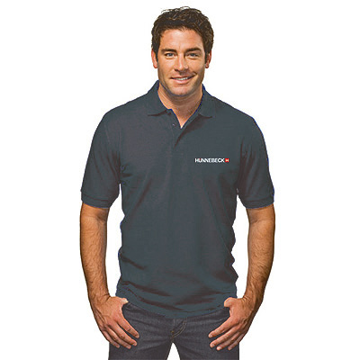 Polo shirt - pique anthracite - 2XL