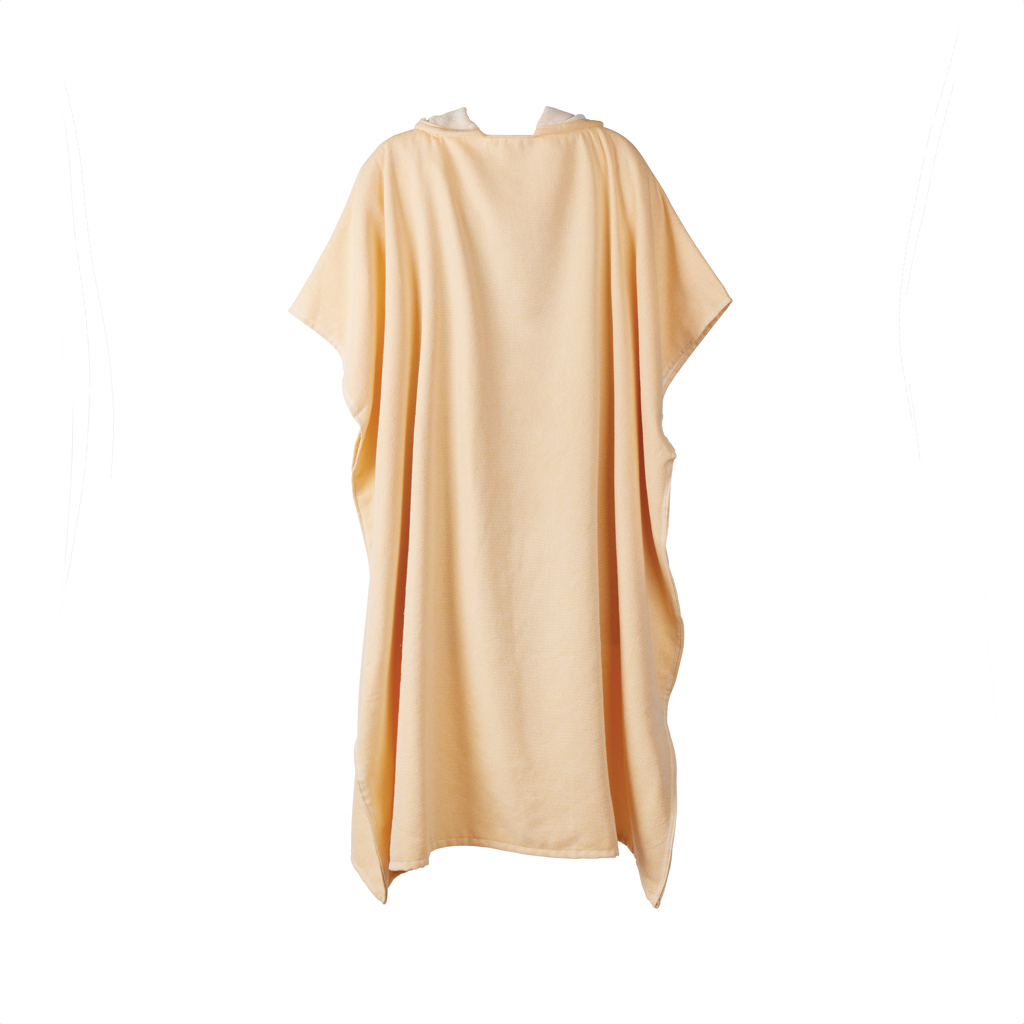 VINGA Tolo Hamam Frottee Strandponcho, gelb