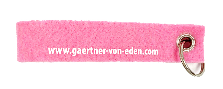 Filzschlüsselanhänger - rosa