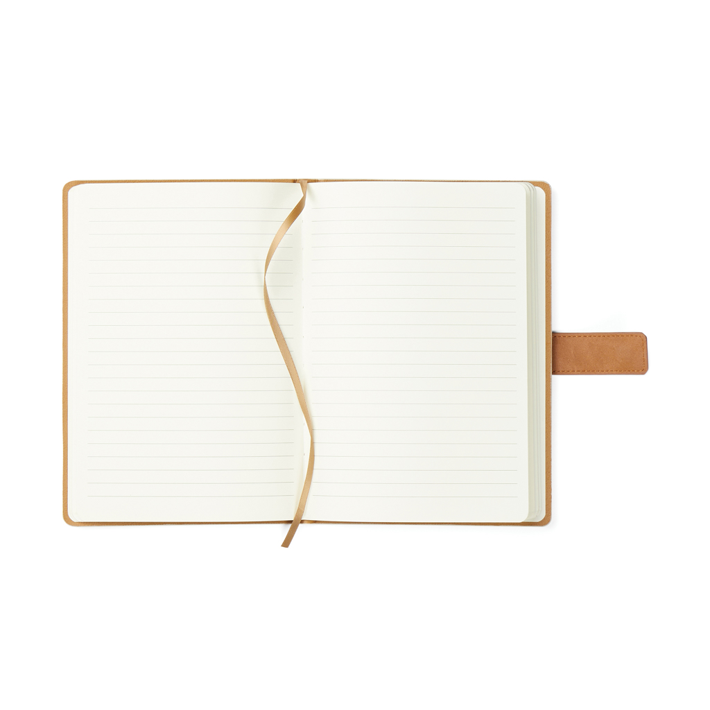 VINGA Bosler Notizbuch aus RCS recyceltem Papier, navy blau