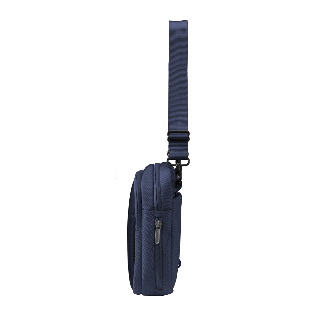 Boxy Sling, navy blau
