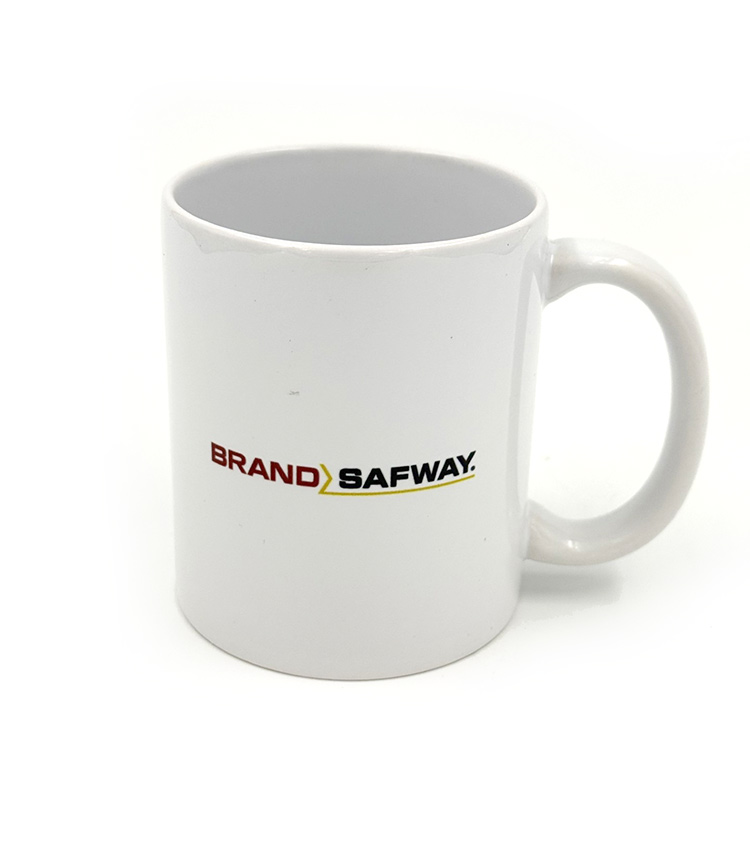 BRAND SAFWAY - ceramic cup - white