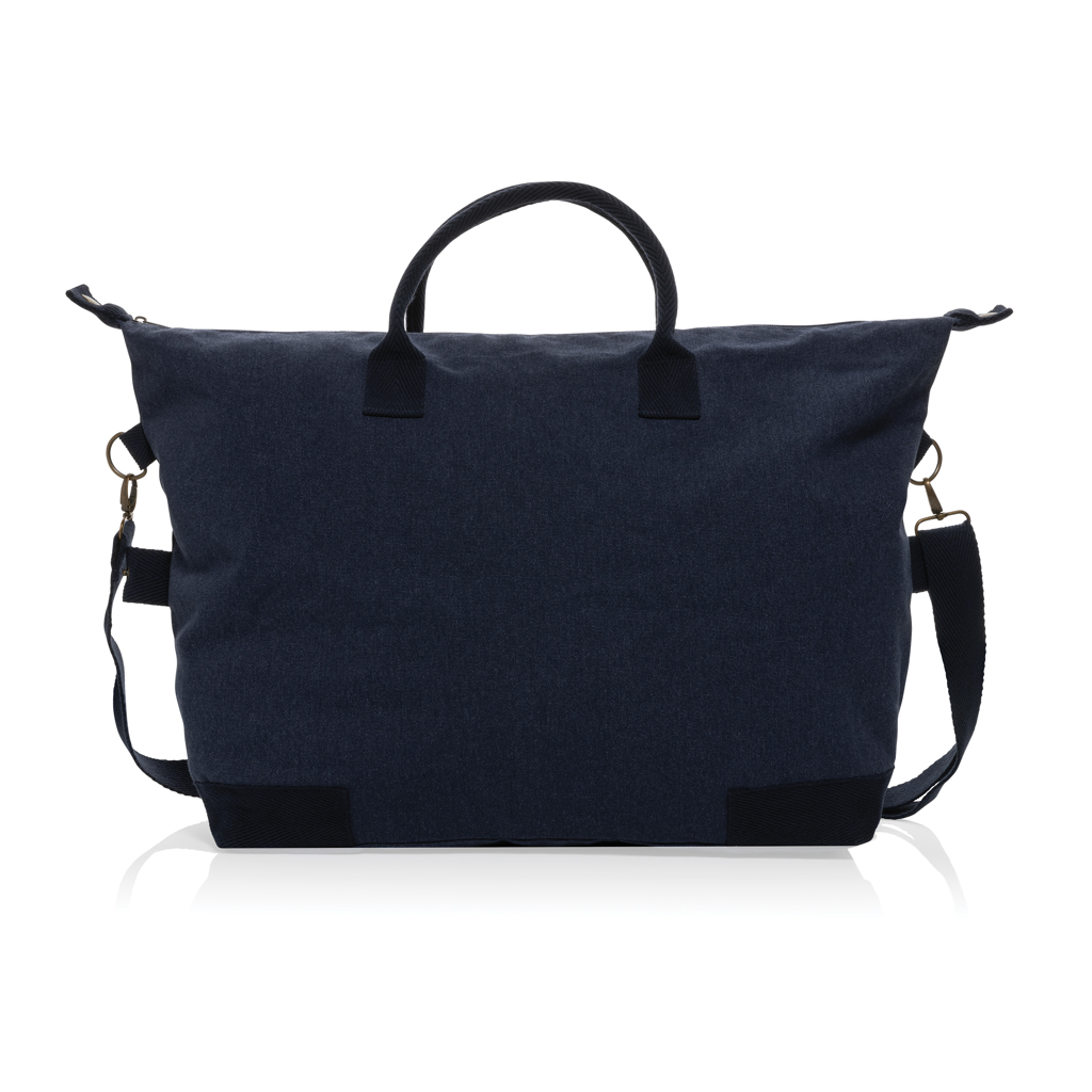 Kezar AWARE™ 500g/m² Wochenendtasche aus recyceltem Canvas, navy blau