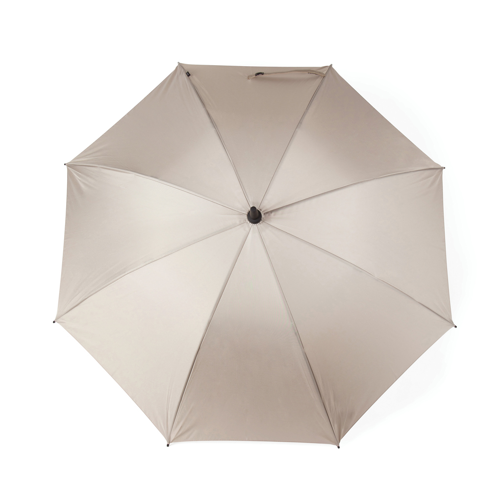 VINGA Baltimore AWARE™ RPET 23“ Regenschirm, greige