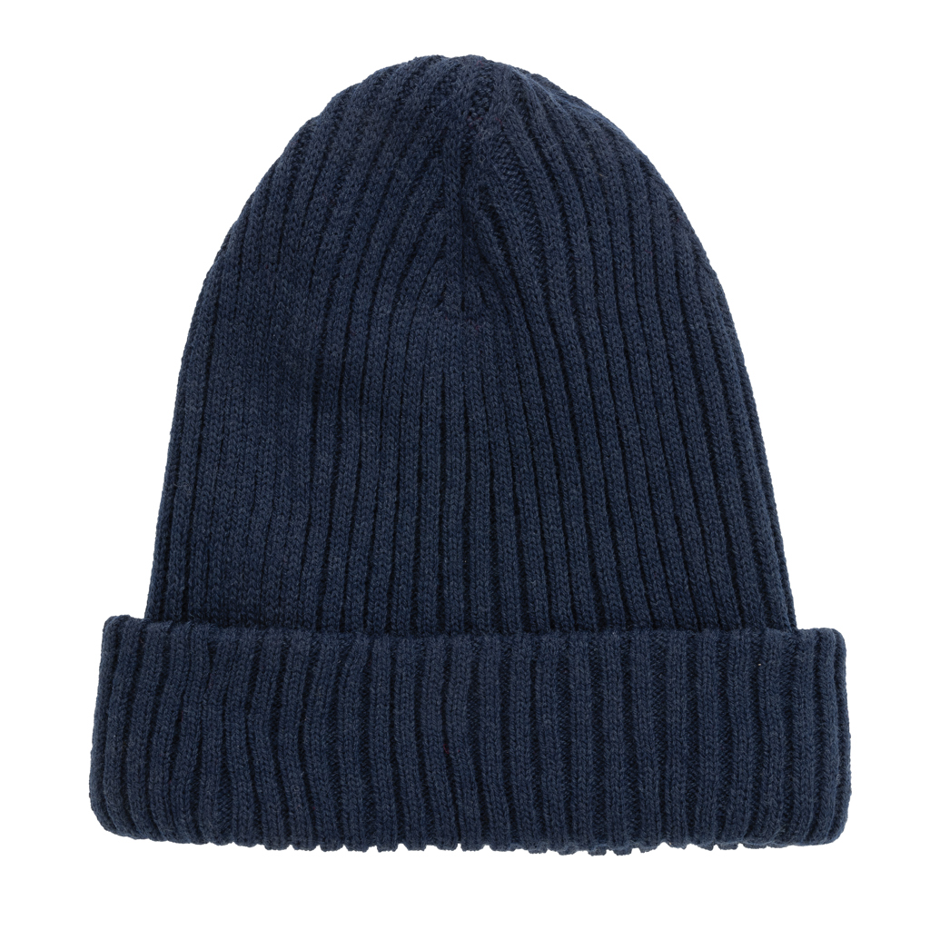 Impact AWARE™ Polylana® doppelt gestrickte Mütze, navy blau