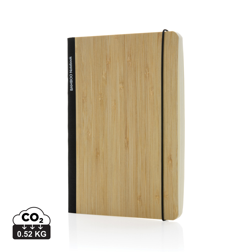 Scribe A5 Notizbuch aus Bambus, schwarz
