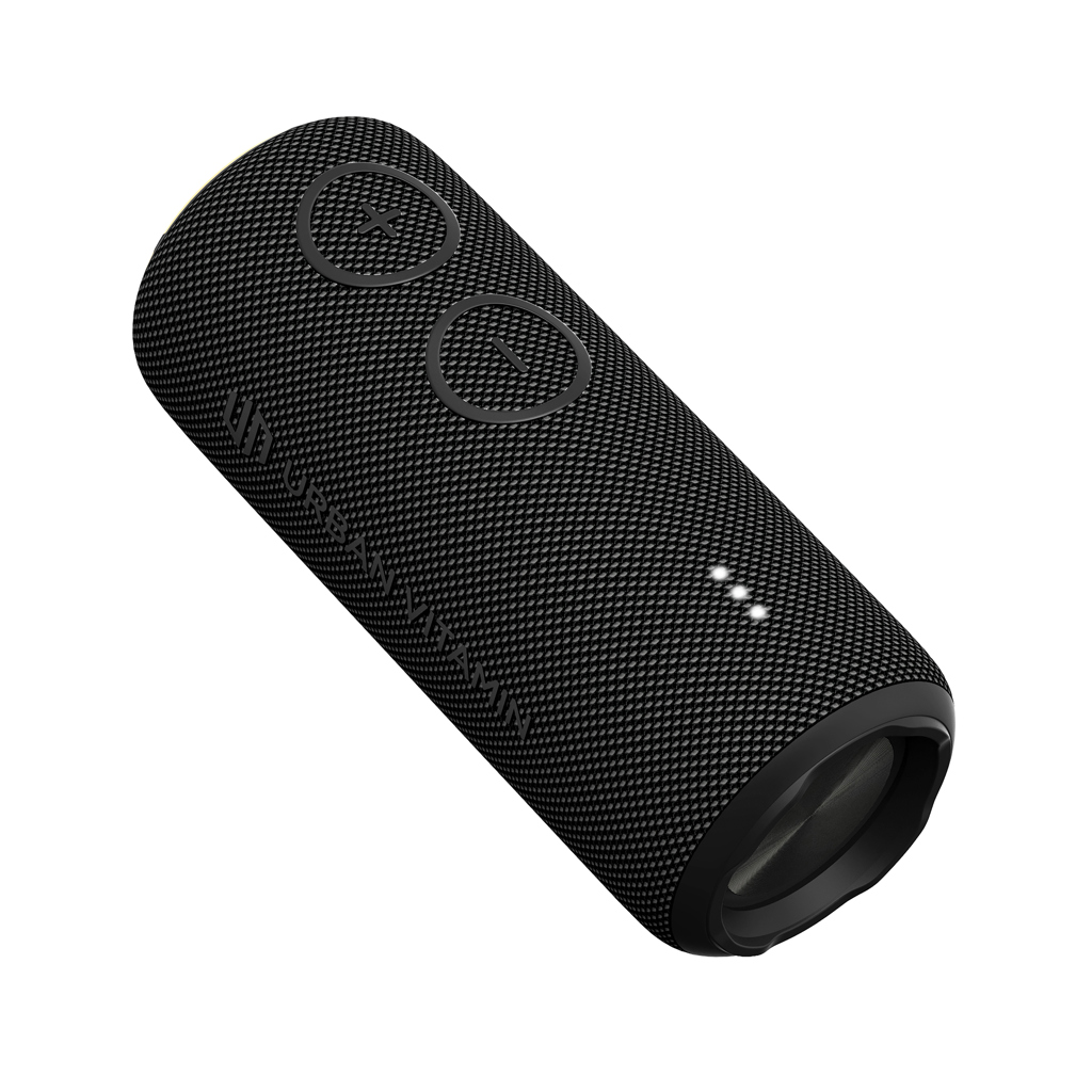 Urban Vitamin Pacific Grove 30W IPX7 Speaker aus RCS Plastik, schwarz