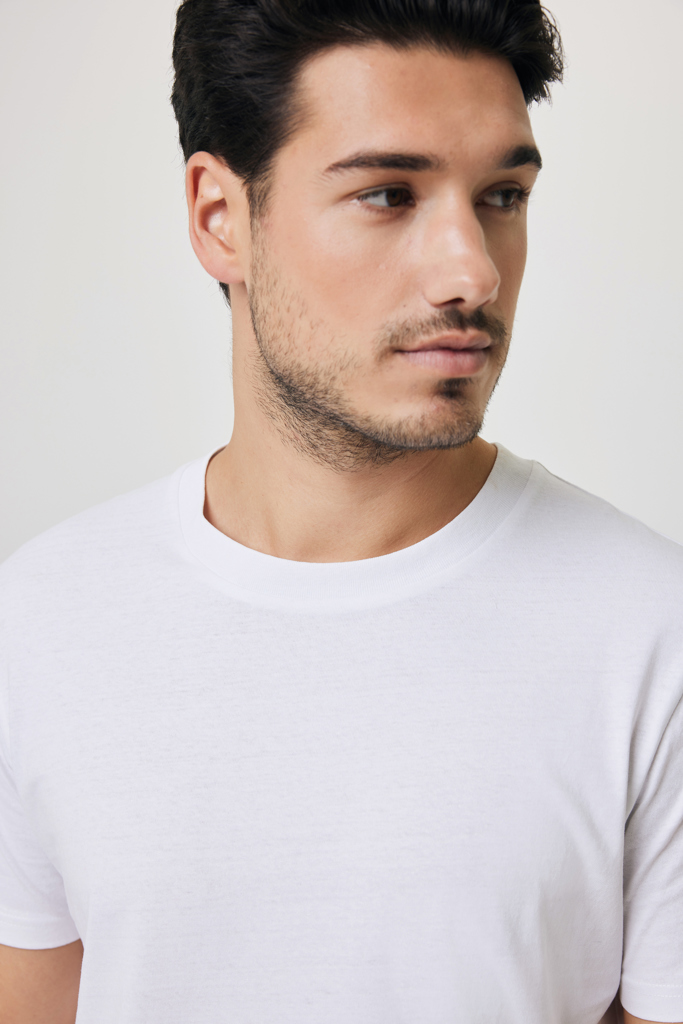 IQONIQ Bryce T-Shirt aus recycelter Baumwolle, recycled white L