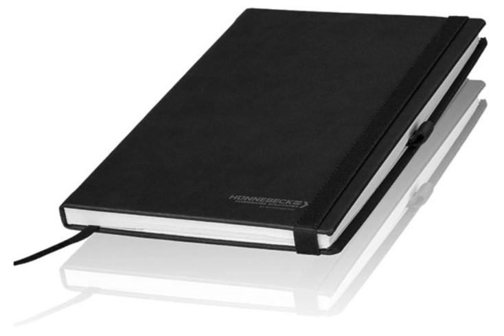A4 hardcover notebook - black