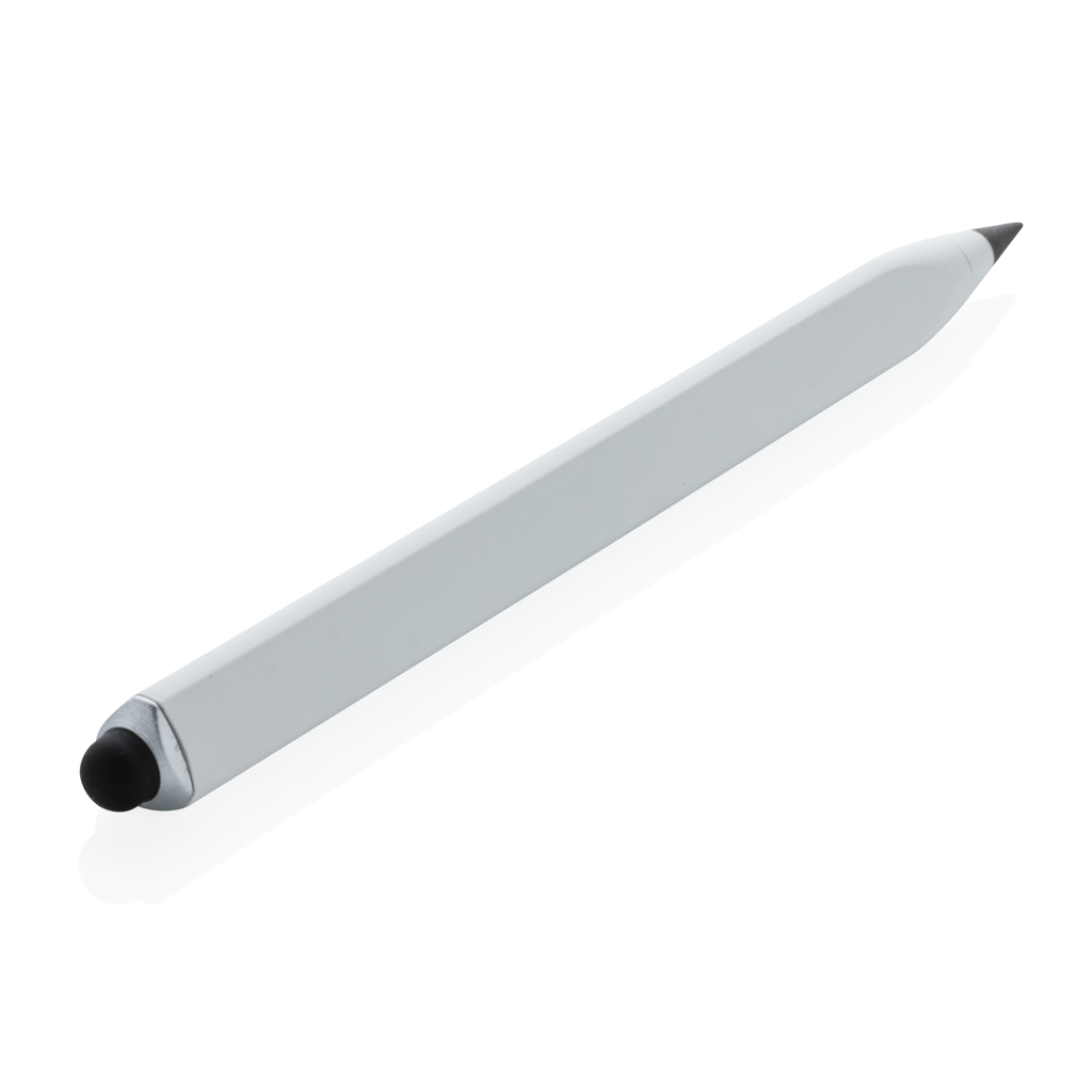 Eon Infinity Multitasking Stift aus RCS recycelt. Aluminium, weiß