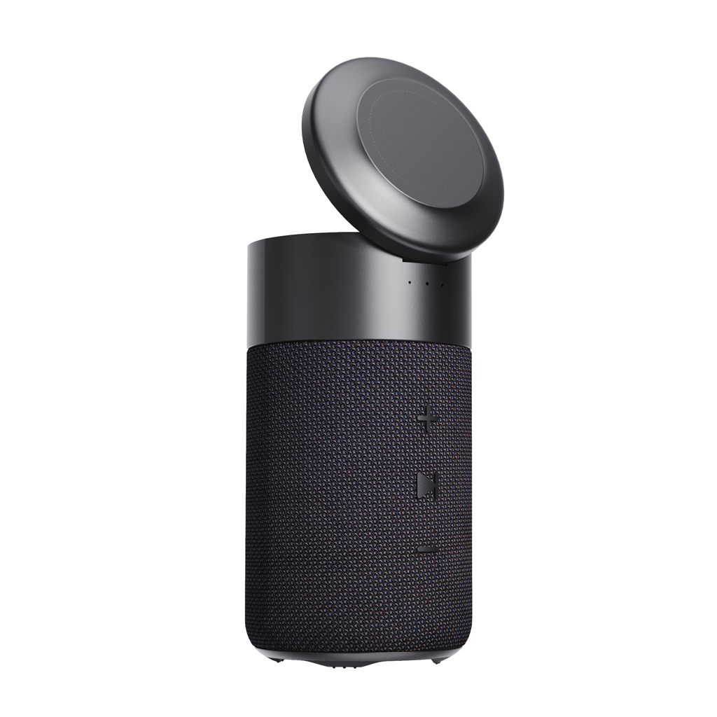Urban Vitamin Anaheim RCS recycelter 10W Speaker,15W Charger, schwarz