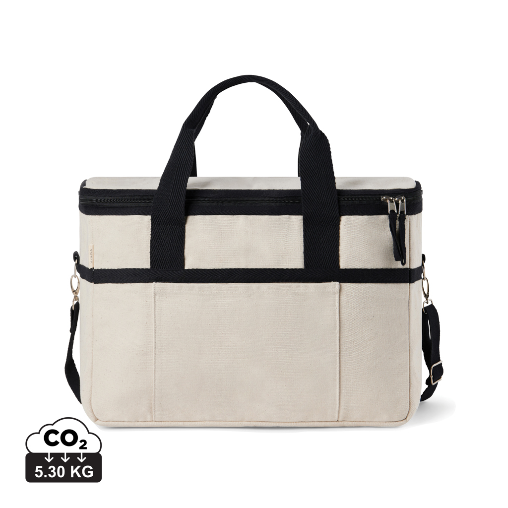 VINGA Volonne AWARE™ Kühlkorb aus recyceltem Canvas, off white