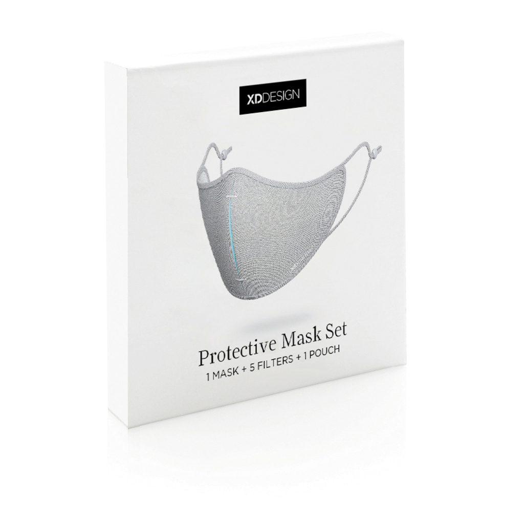 XD DESIGN Masken-Set, grau