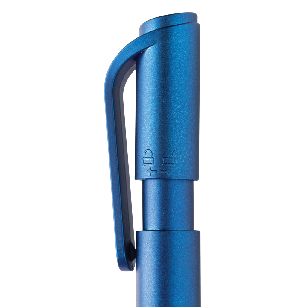 TwistLock Stift aus GRS-zertifiziert recyceltem ABS, blau