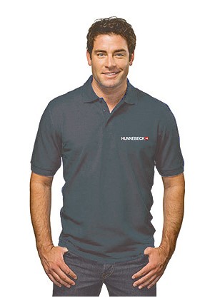 Polo shirt - Pique anthracite - S