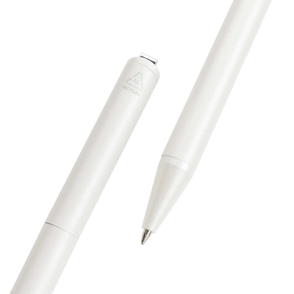 Xavi Stift aus RCS zertifiziert recyceltem Aluminum, weiß