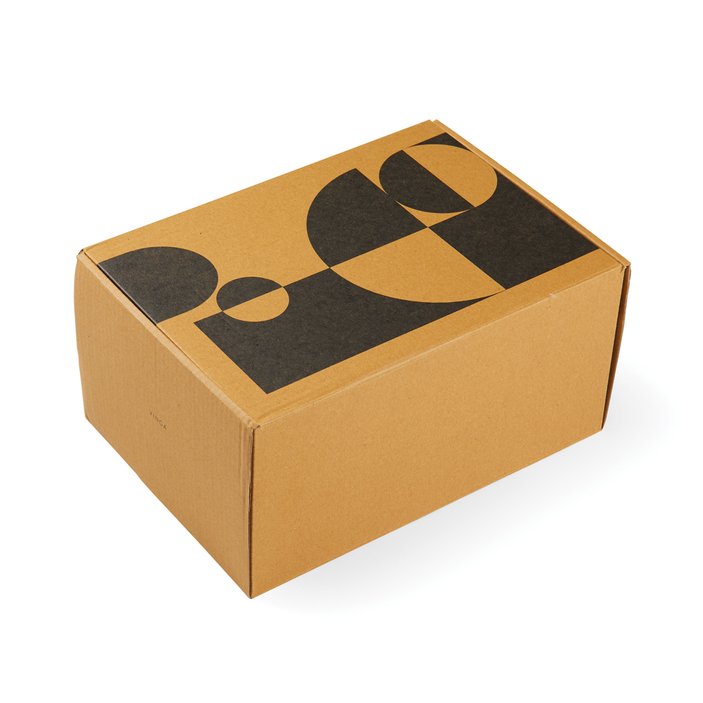 VINGA Landro 500gr/m² Handtuch, 4er Set, braun