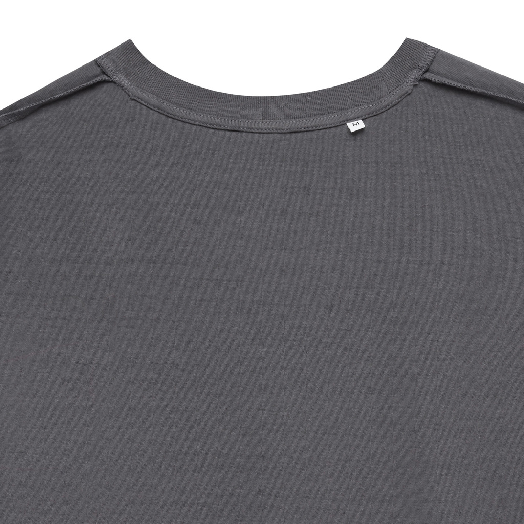 IQONIQ Bryce T-Shirt aus recycelter Baumwolle, anthrazit S