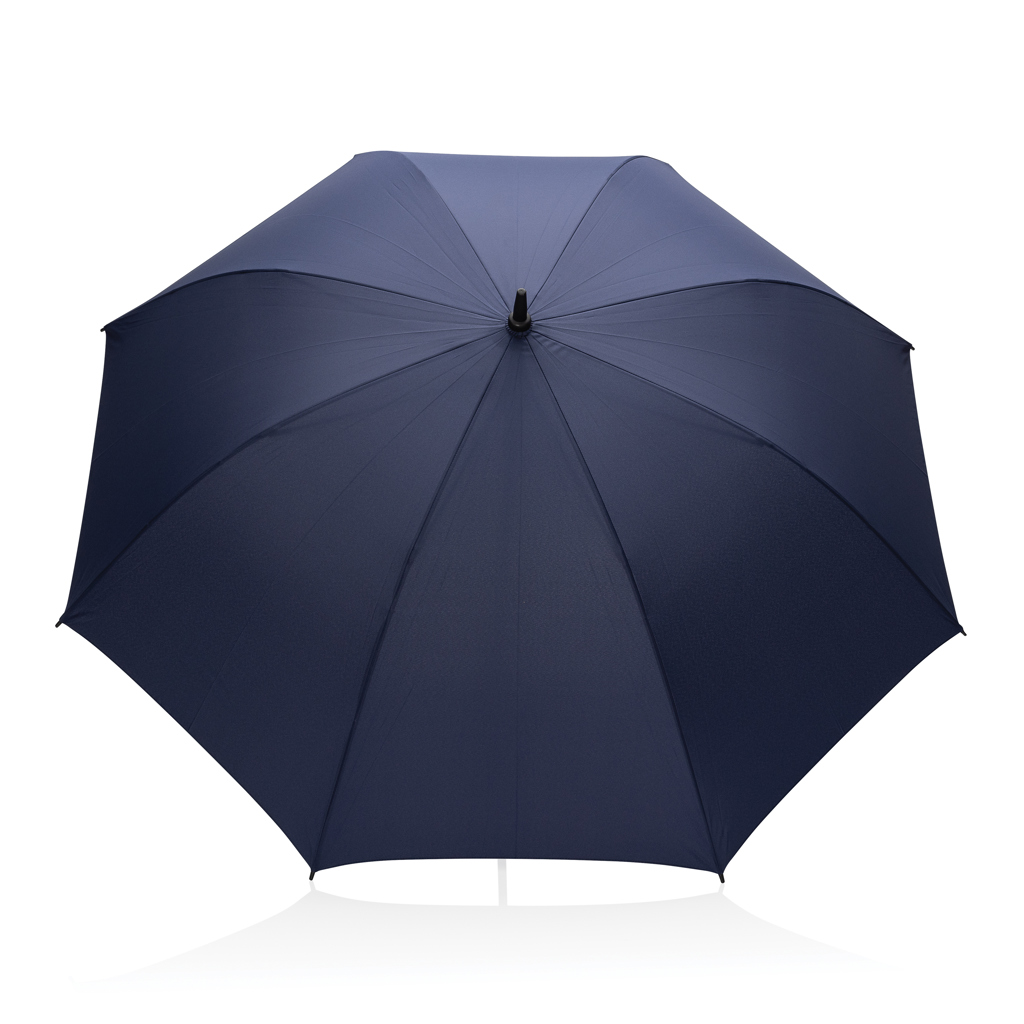 Tony Aware™ RPET 30` Schirm mit auto. Öffnung & Akaziengriff, navy blau