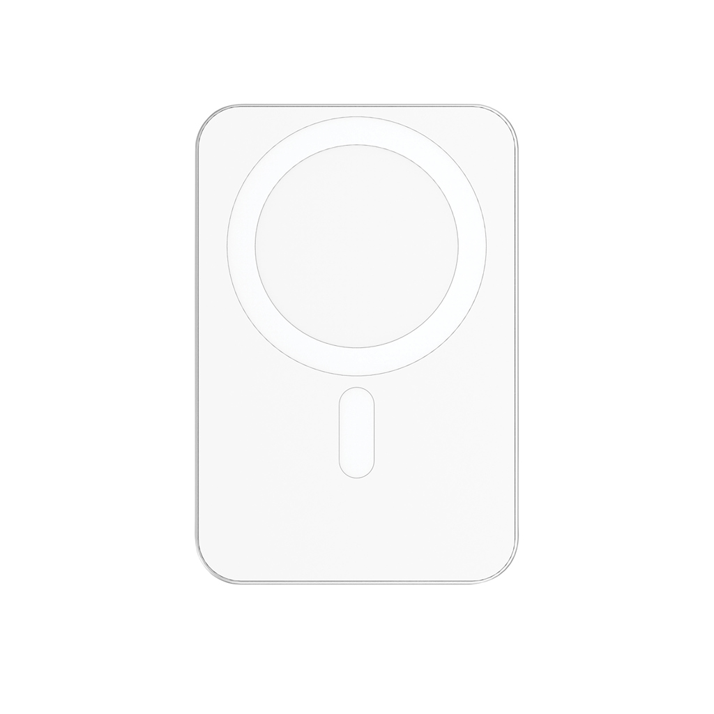 Urban Vitamin Malibu 5.000mAh Powerbank aus RCS Plastik/Alu, silber
