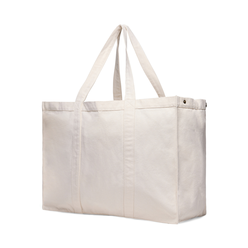VINGA Hilo AWARE™ Maxi-Tasche aus recyceltem Canvas, off white