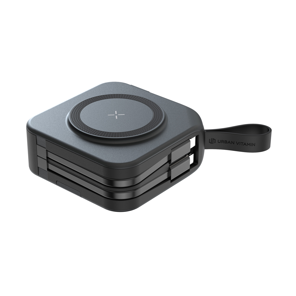 Urban Vitamin Saratoga 5-in-1 universal Charger, schwarz