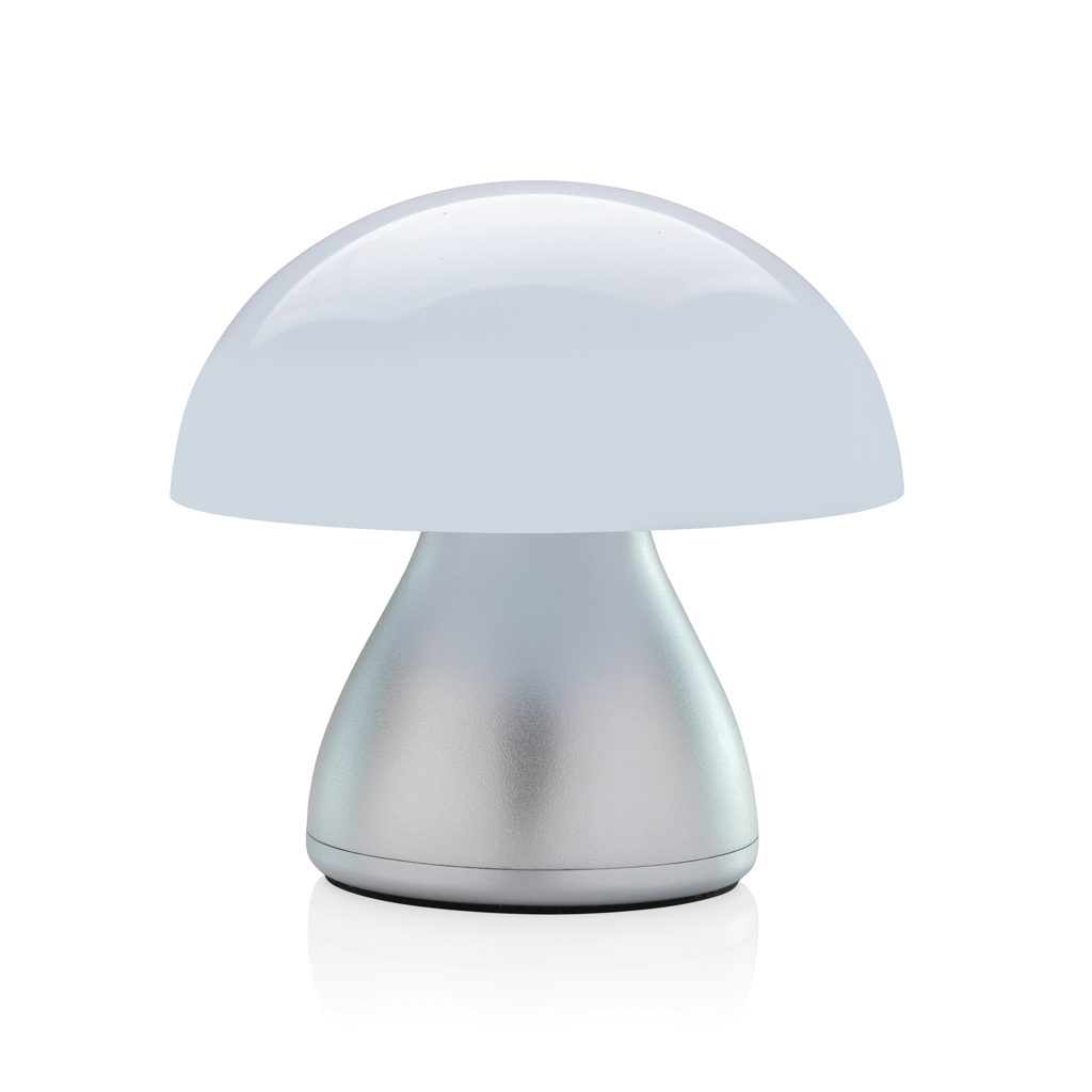 Luming wiederaufladbare USB-Tischlampe aus RCS Kunststoff, grau