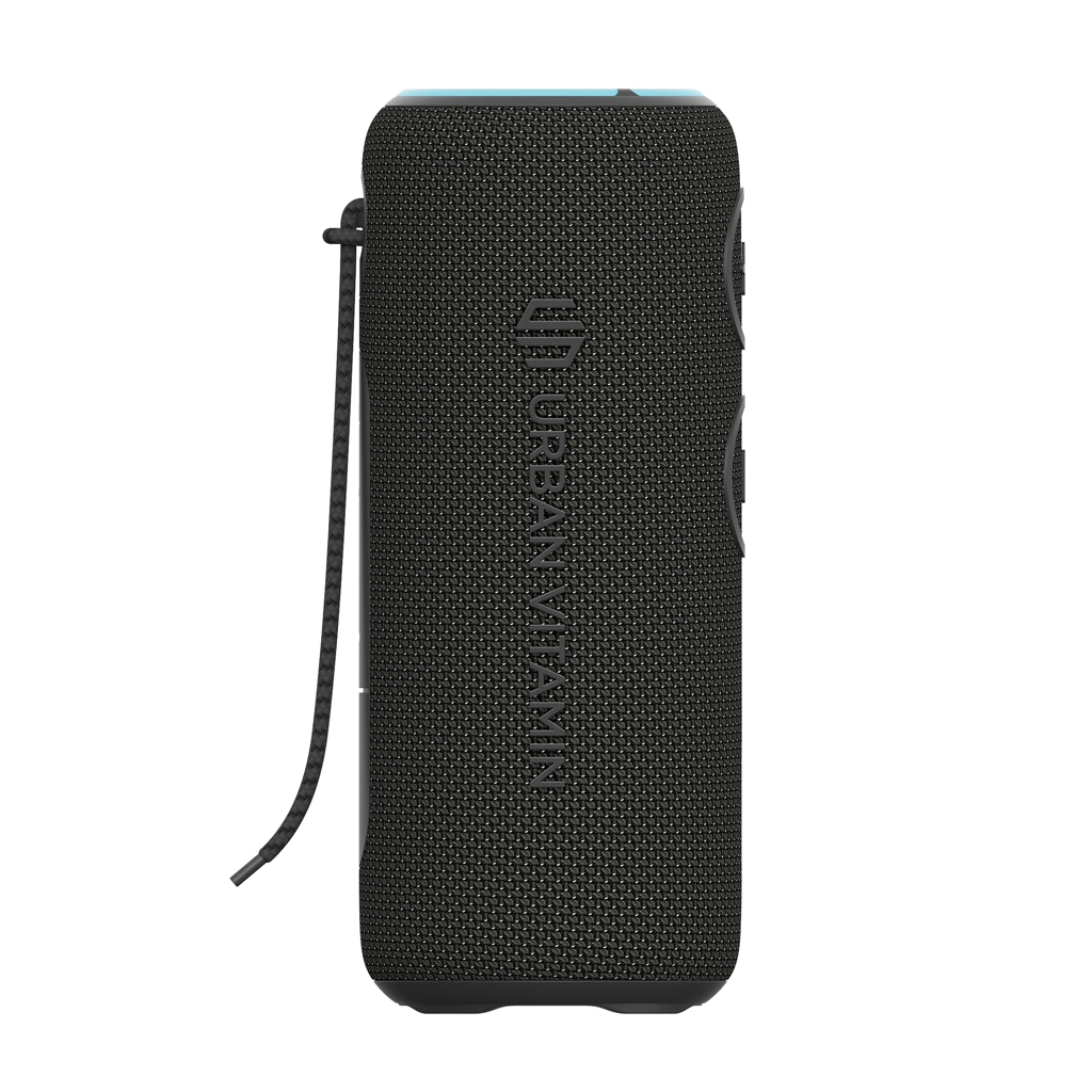 Urban Vitamin Pacific Grove 30W IPX7 Speaker aus RCS Plastik, schwarz