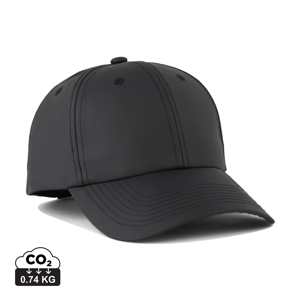 VINGA Baltimore AWARE™ Kappe aus recyceltem PET, schwarz