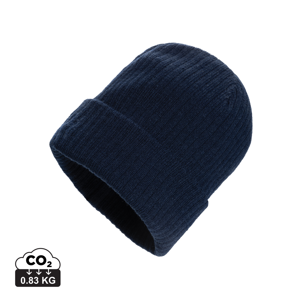 Pryor AWARE™ Polylana® Beanie mit Bündchen, navy blau
