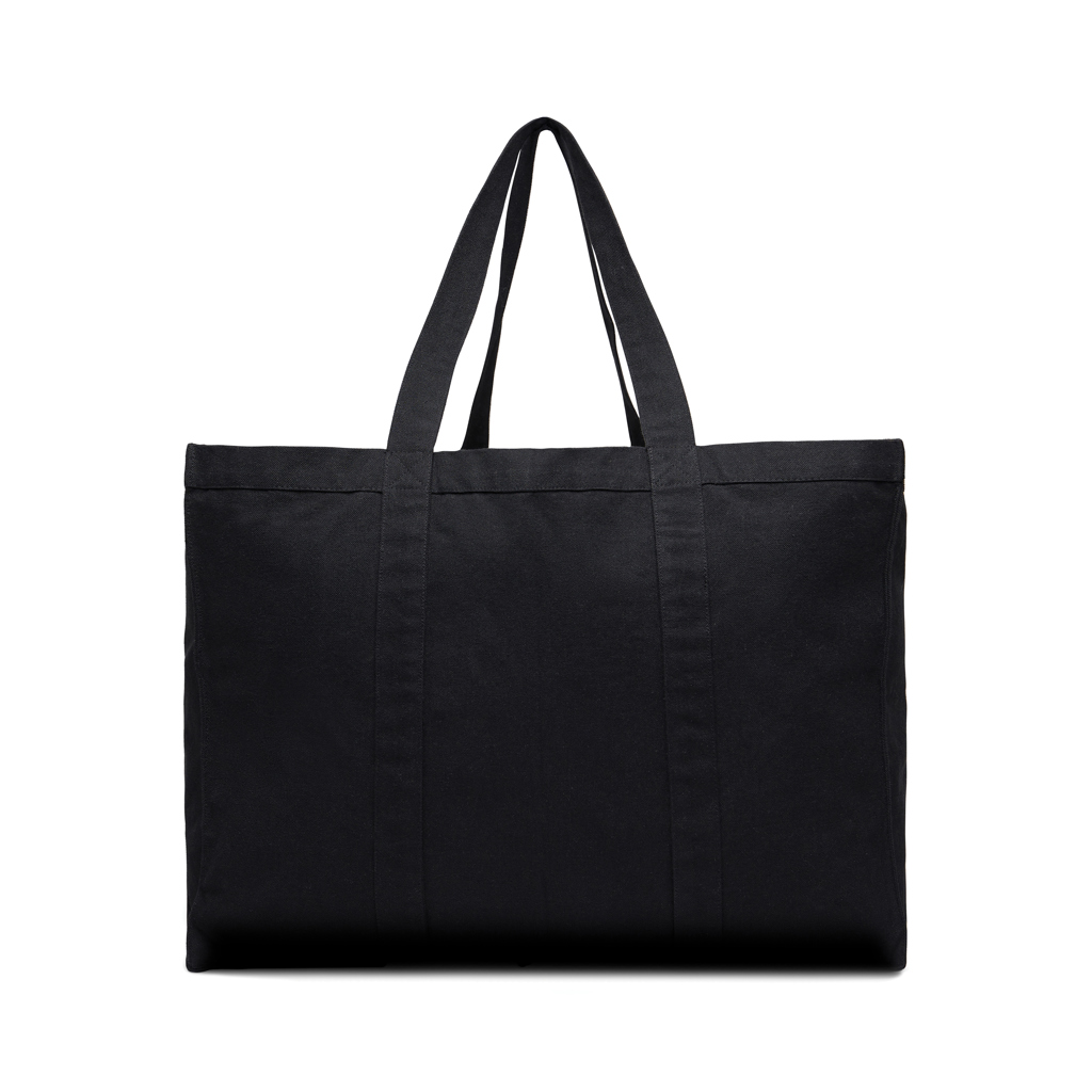 VINGA Hilo AWARE™ Maxi-Tasche aus recyceltem Canvas, schwarz
