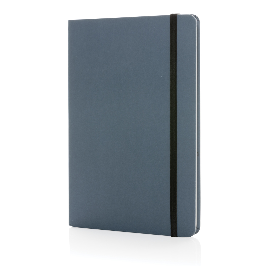 Craftstone A5 Notizbuch aus recycelt. Kraft- und Steinpapier, blau