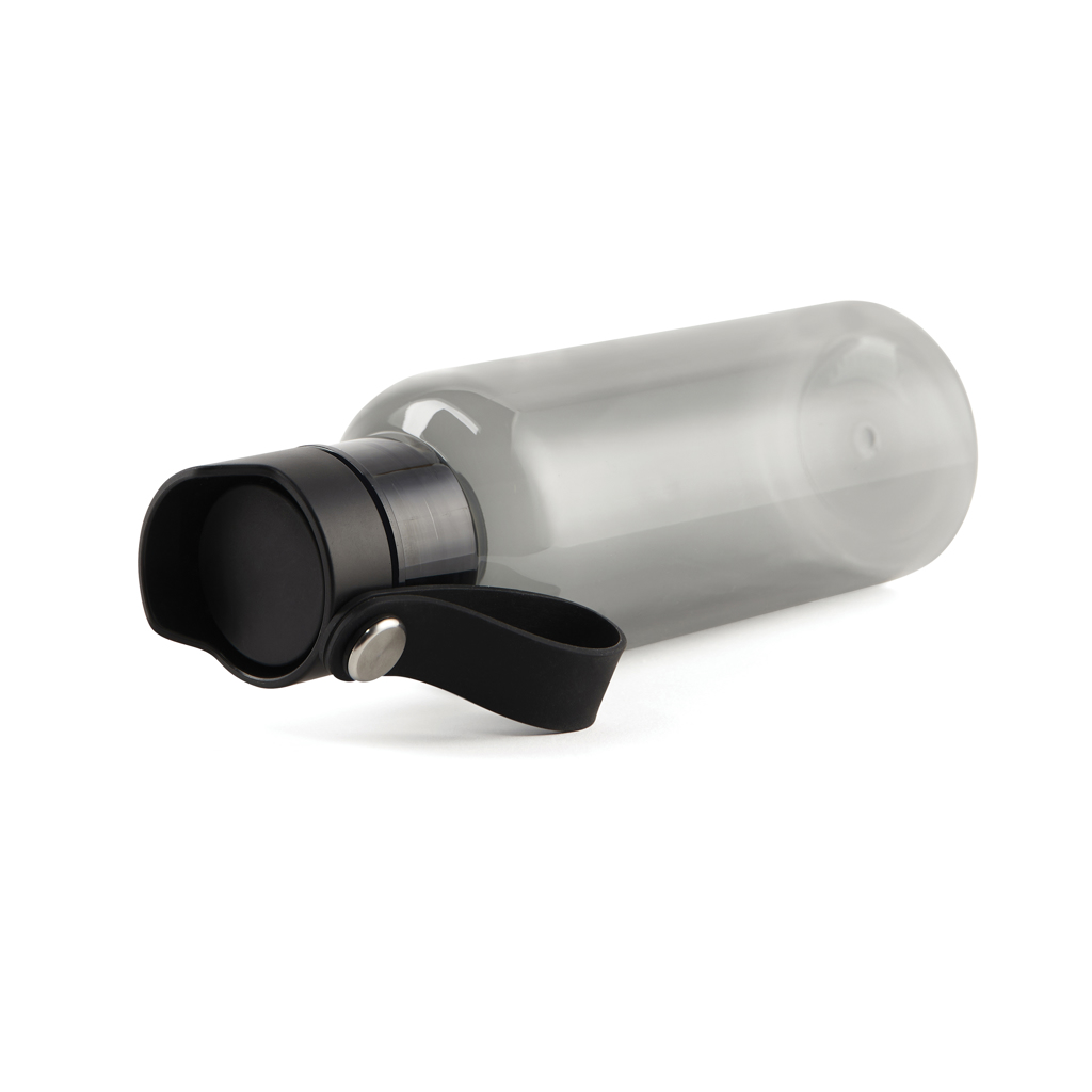 VINGA Balti 600ml Flasche aus RCS recyceltem PET, schwarz